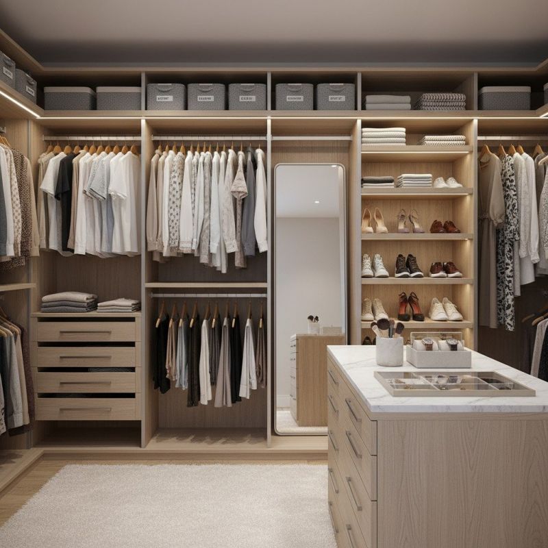 Closet Organizer Installation